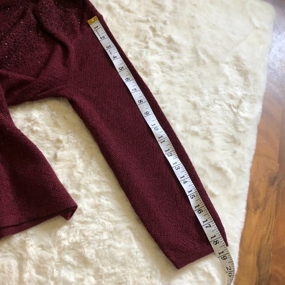 Eileen fisher merino wool gem embellished sweater size petite small - Picture 8 of 9